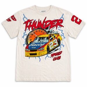 PacSun Thunder Racing Graphic Tee L | Y2K Hypebeast Streetwear